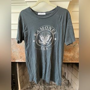 Ramones oversized graphic T